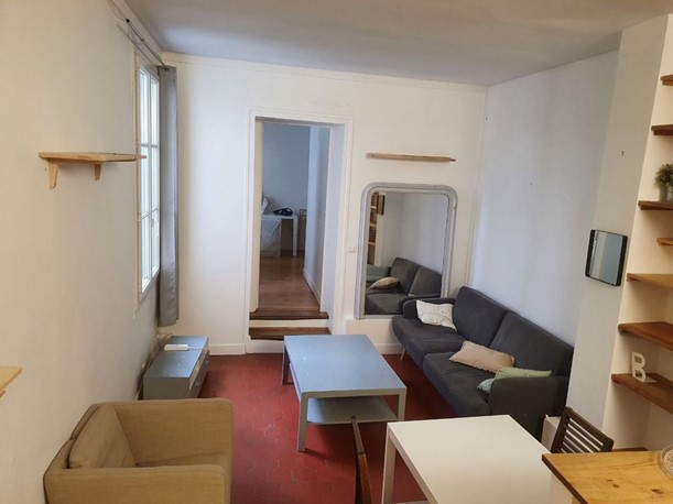 Séjour spacieux, meublé