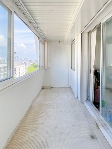 Une loggia spacieuse
